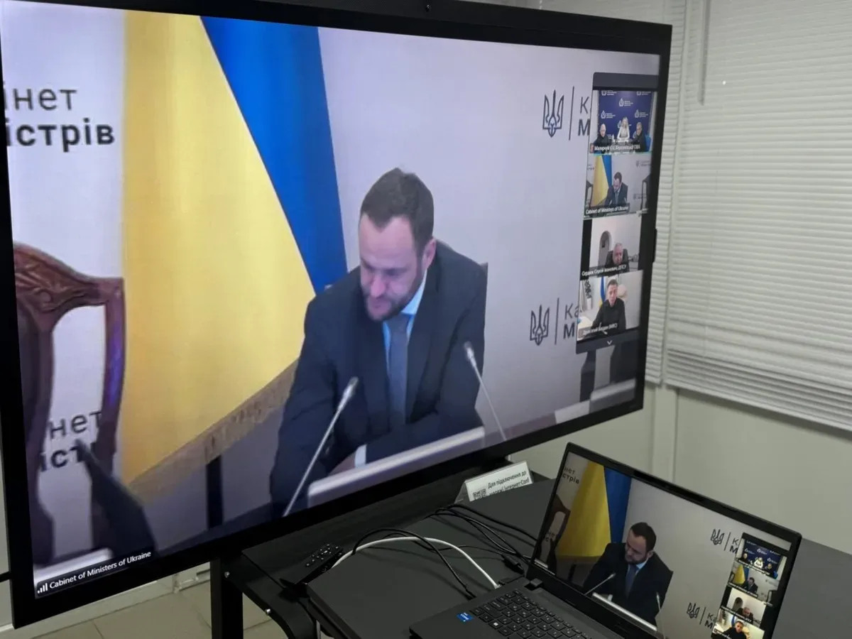 Представники Херсонщини на онлайн-засіданні обговорюють питання евакуації та транзитних центрів для ВПО 1