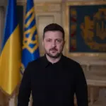 Президент України Володимир Зеленський під час звернення