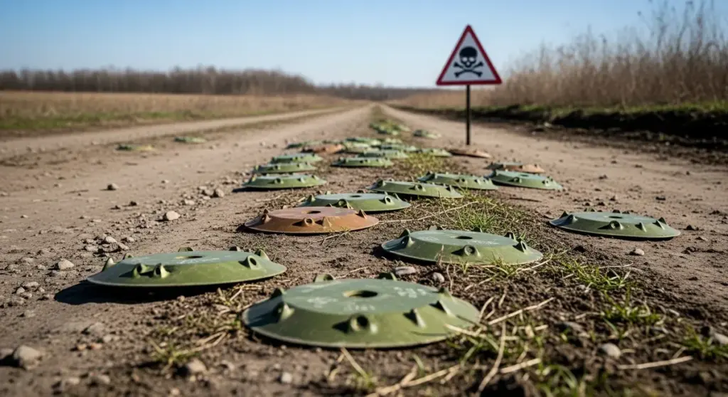 Росіяни мінують Херсонщину дистанційно — міни виявляють будь-де