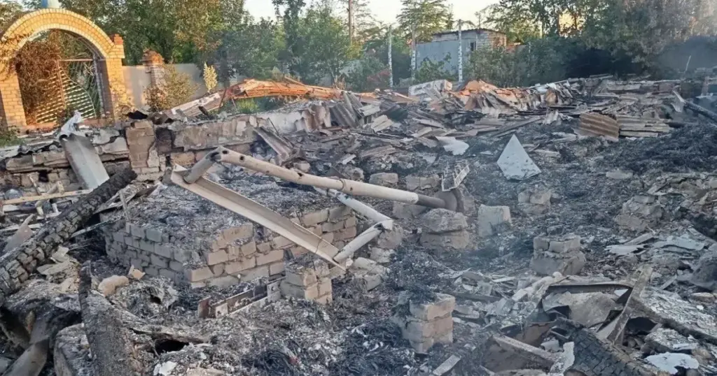 Російський обстріл знищив Борисо-Глібський храм у Дар’ївці на Херсонщині