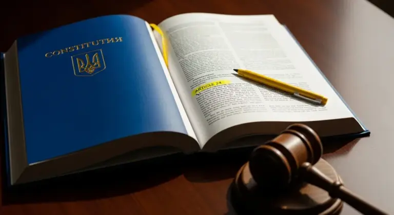 Текст статті 24 Конституції України, що підкреслює рівні права громадян