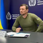 Олександр Прокудін проводить нараду щодо темпів відновлення інфраструктури Херсонщини.