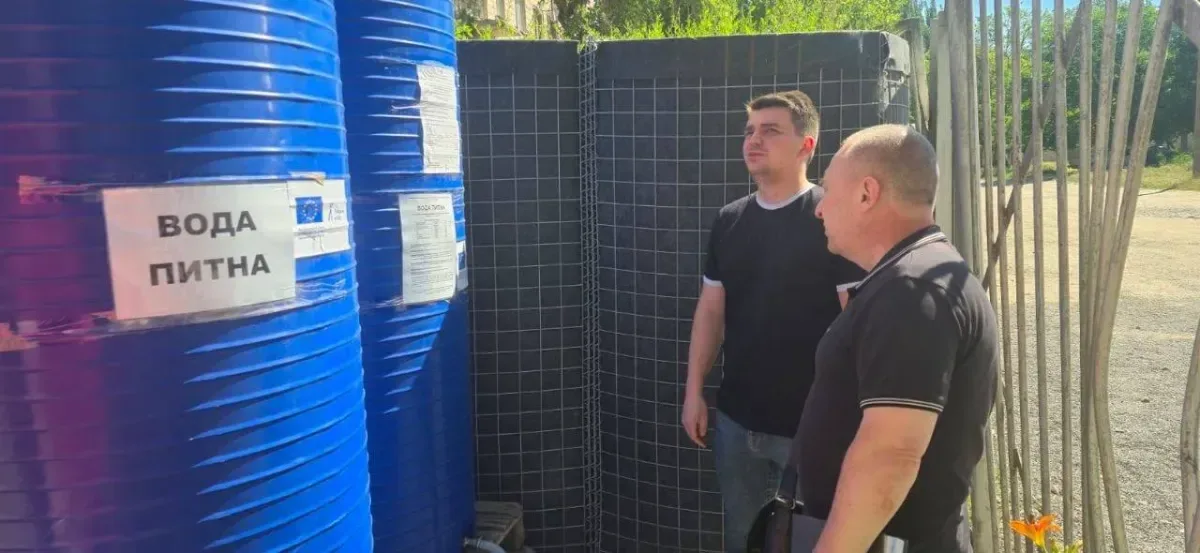 Перевірка якості питної води в Херсоні представниками військової адміністрації та Держпродспоживслужби 1