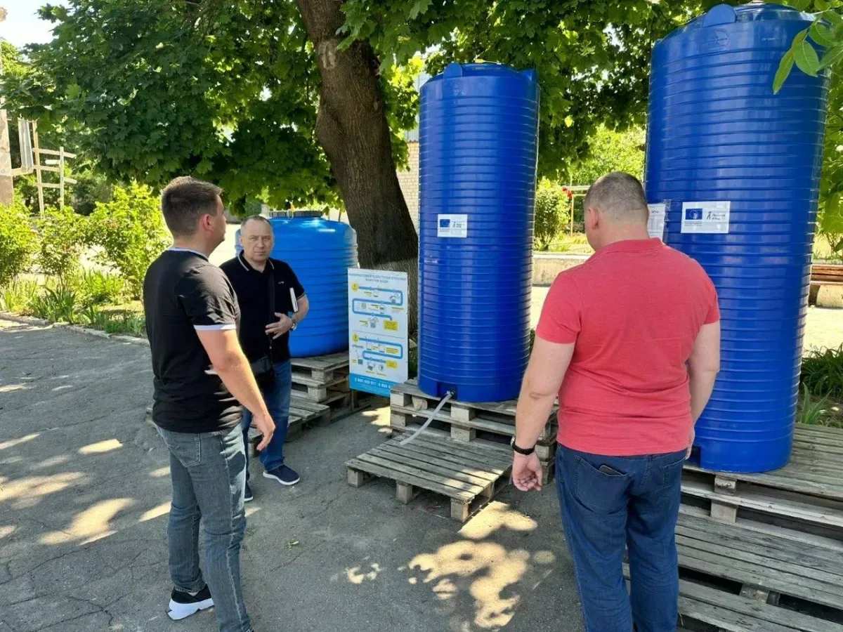 Перевірка якості питної води в Херсоні представниками військової адміністрації та Держпродспоживслужби 2