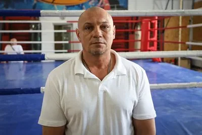 Учасники та організатори турніру з боксу пам'яті Героя Данила Звонарьова в Херсонському районі. 1