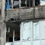 Пошкоджений зернотік та комбайни в Кучерському Херсонської області після російського обстрілу
