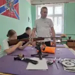 Школярі беруть участь у військових навчаннях в окупованому Скадовську на День Росії