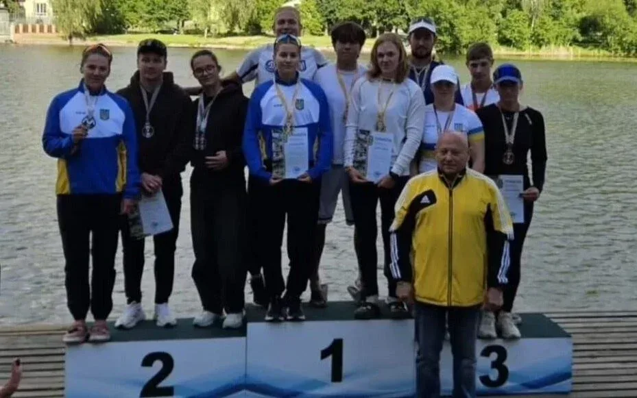 Веслувальники з Херсонщини завоювали 5 медалей на Чемпіонаті України