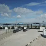 Пошкоджений Чонгарський міст після атаки дронів, про яку заявив Володимир Сальдо.
