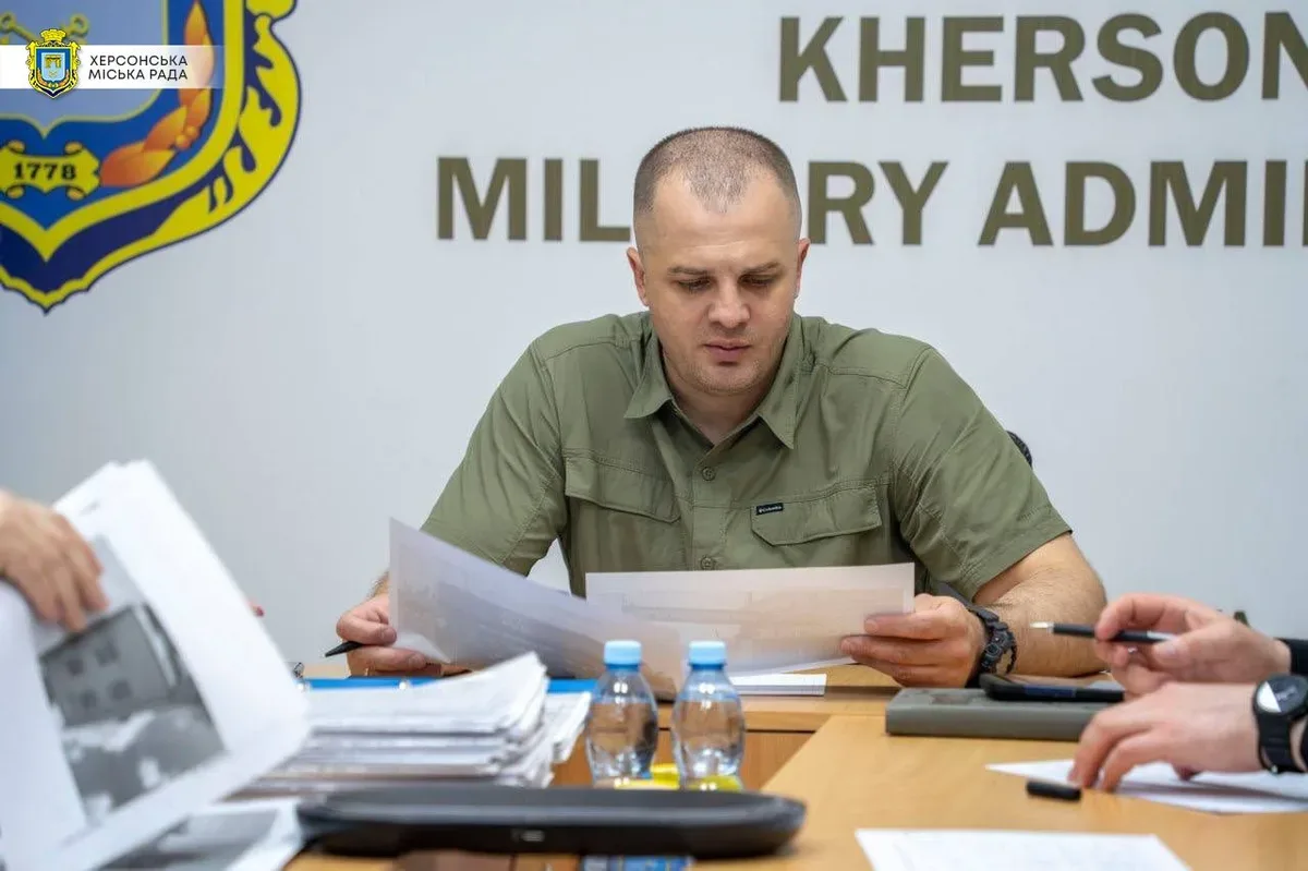 Ярослав Шанько під час засідання робочої групи щодо розгляду заяв про оренду земельних ділянок у Херсоні 2