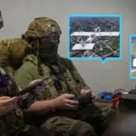 Українські військові з 38-го зенітного ракетного полку над Херсонщиною збили ворожі дрони типу «Шахед» та «Молнія». 9