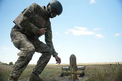 Українські військові з 38-го зенітного ракетного полку над Херсонщиною збили ворожі дрони типу «Шахед» та «Молнія». 2
