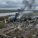 Удар ЗСУ по пункту управління БПЛА окупантів у Голій Пристані та Олешках, Херсонщина 2026