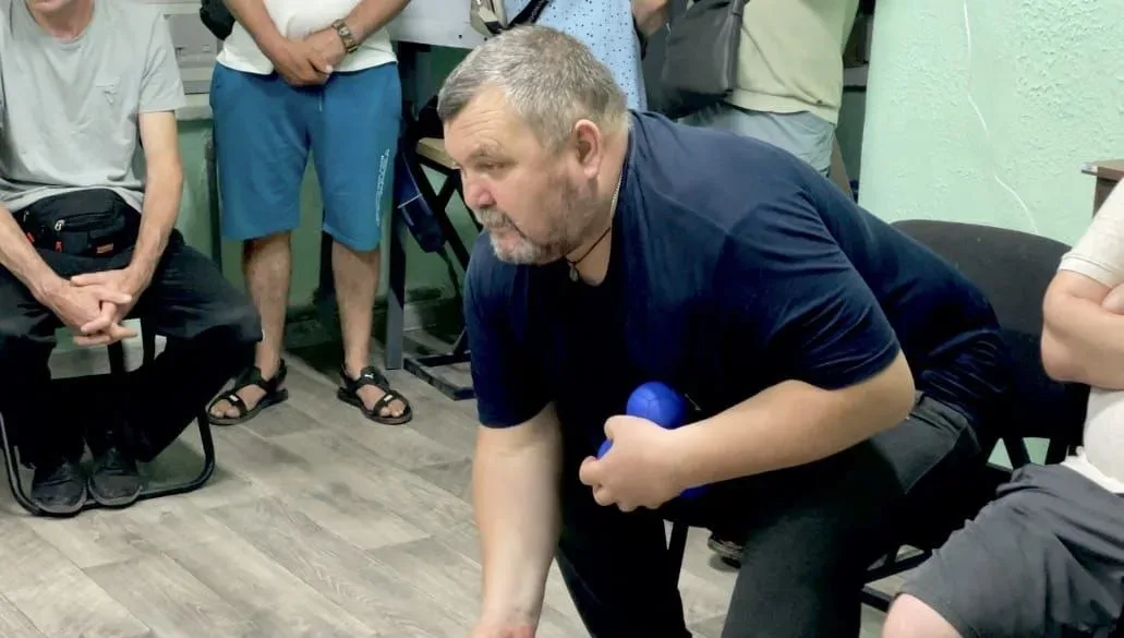Ветерани змагаються у боче в Херсоні 1