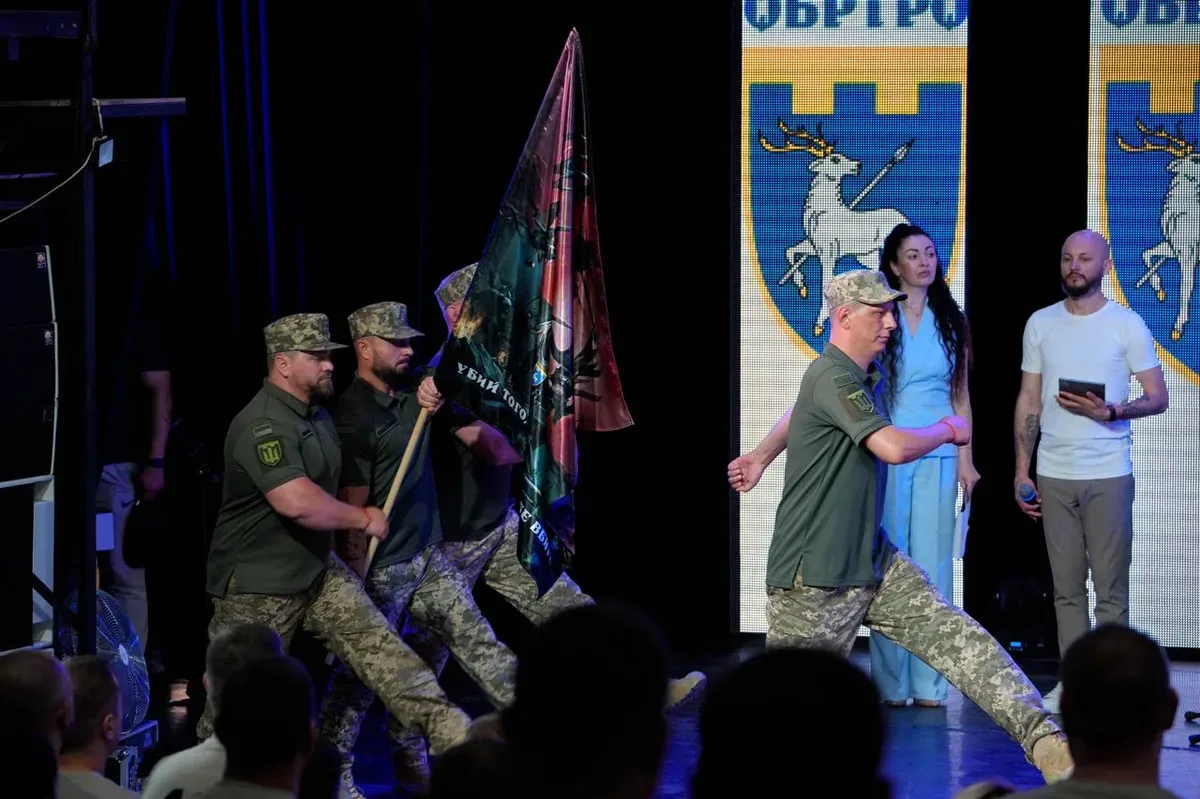 123-тя бригада ТрО Херсонщини відзначила восьму річницю створення підрозділу 1