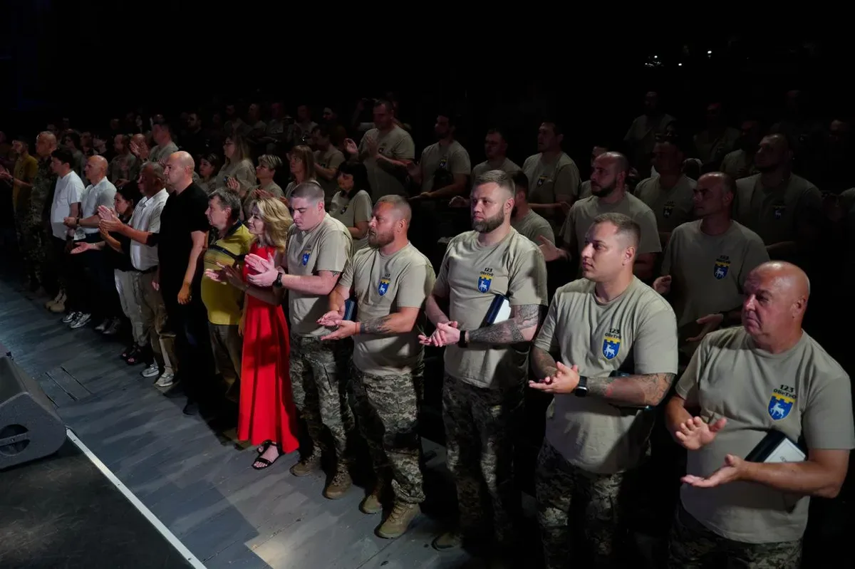 123-тя бригада ТрО Херсонщини відзначила восьму річницю створення підрозділу 4