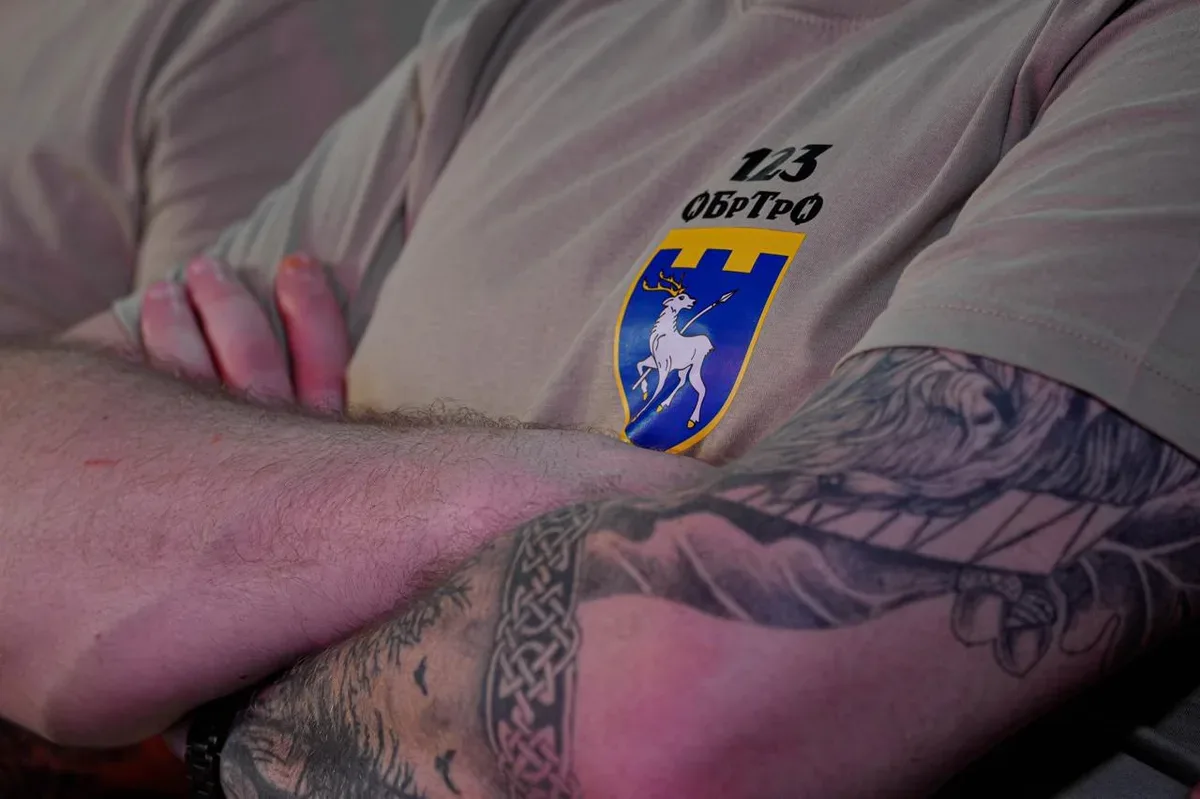 123-тя бригада ТрО Херсонщини відзначила восьму річницю створення підрозділу 5