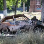 Наслідки російських обстрілів у Херсоні, зруйновані будівлі, поранені люди
