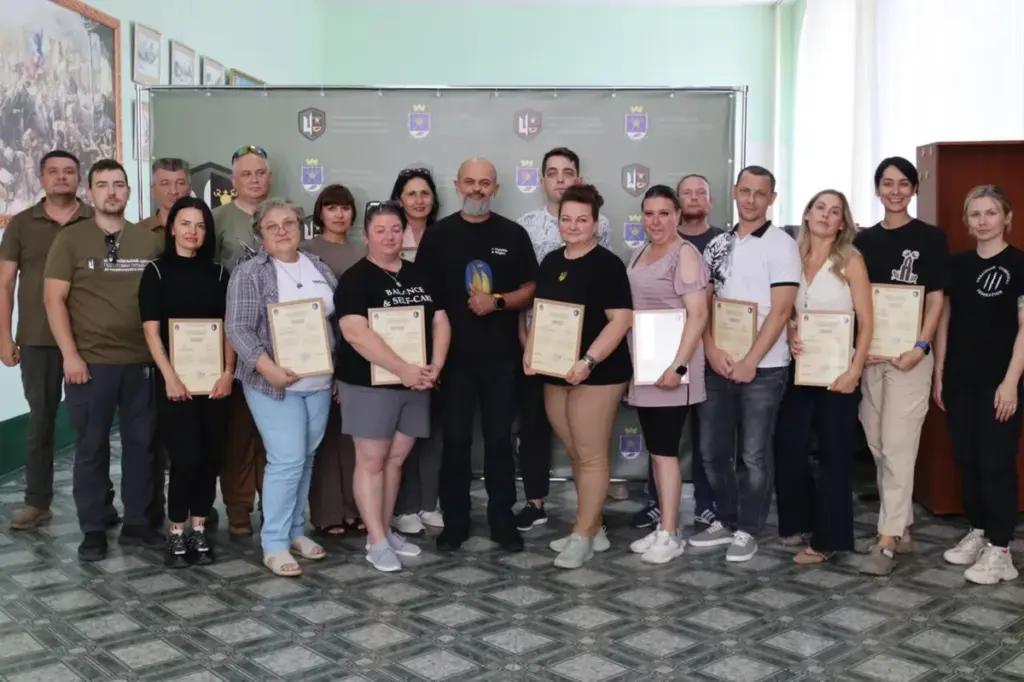 20 представників громад Херсонщини пройшли військову підготовку на Миколаївщині