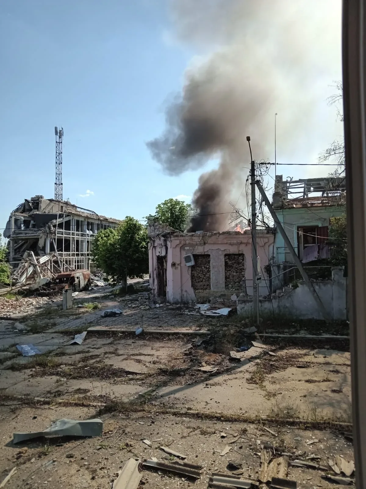 Зруйновані будинки Бериславщини після обстрілів 4