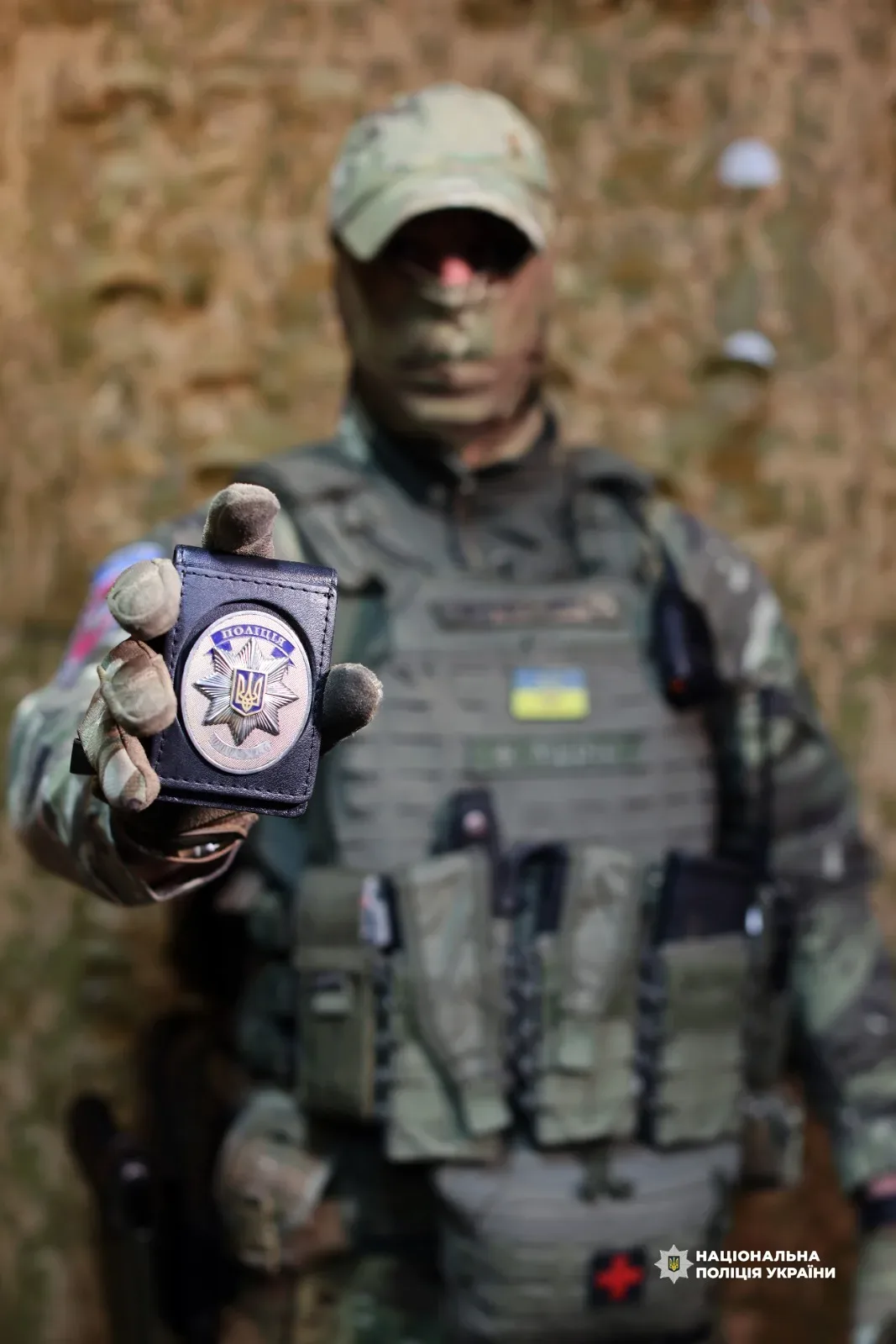 Боєць спецпідрозділу КОРД «Челентано» з Херсонщини, який 17 років служить у поліції. 2