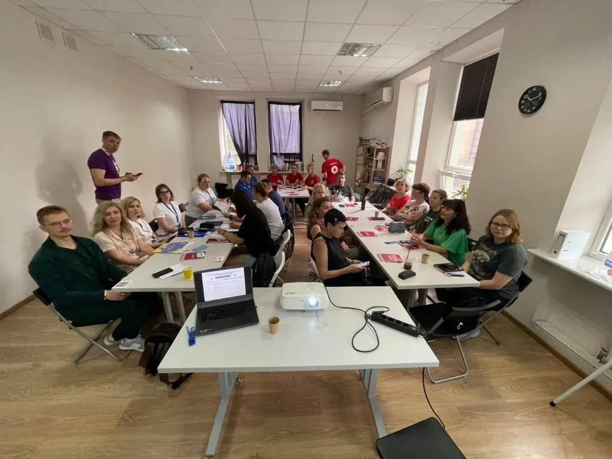 Представниці громад Херсонщини на освітньому заході щодо допомоги ВПО 2
