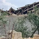 Зруйновані будинки в Зеленівці після російської авіатаки.