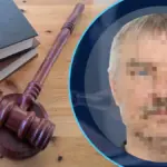 Символічне зображення судового процесу або будівлі суду на Херсонщині, що стосується колабораціонізму