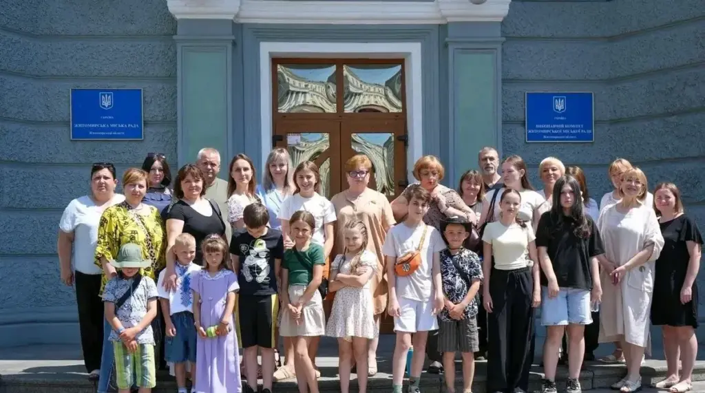 Діти та батьки з Херсонщини підбили підсумки челенджу в Житомирі