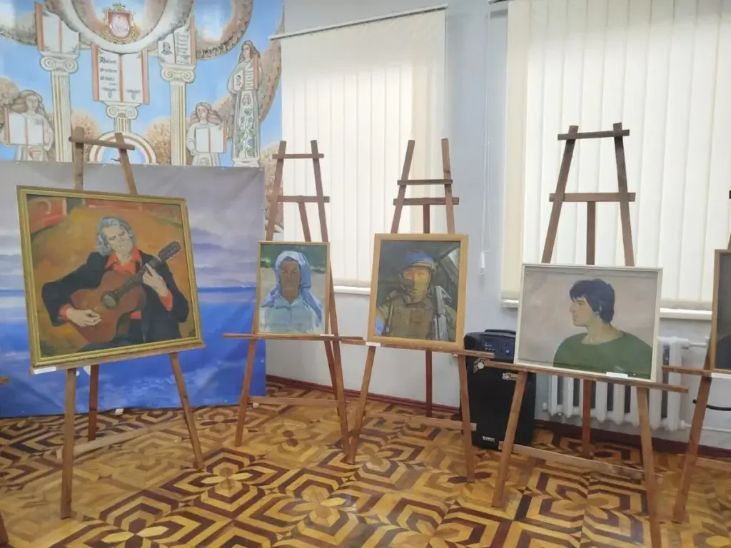 Діти з Херсонщини в Одесі вчилися портретному живопису у Світлани Крижевської