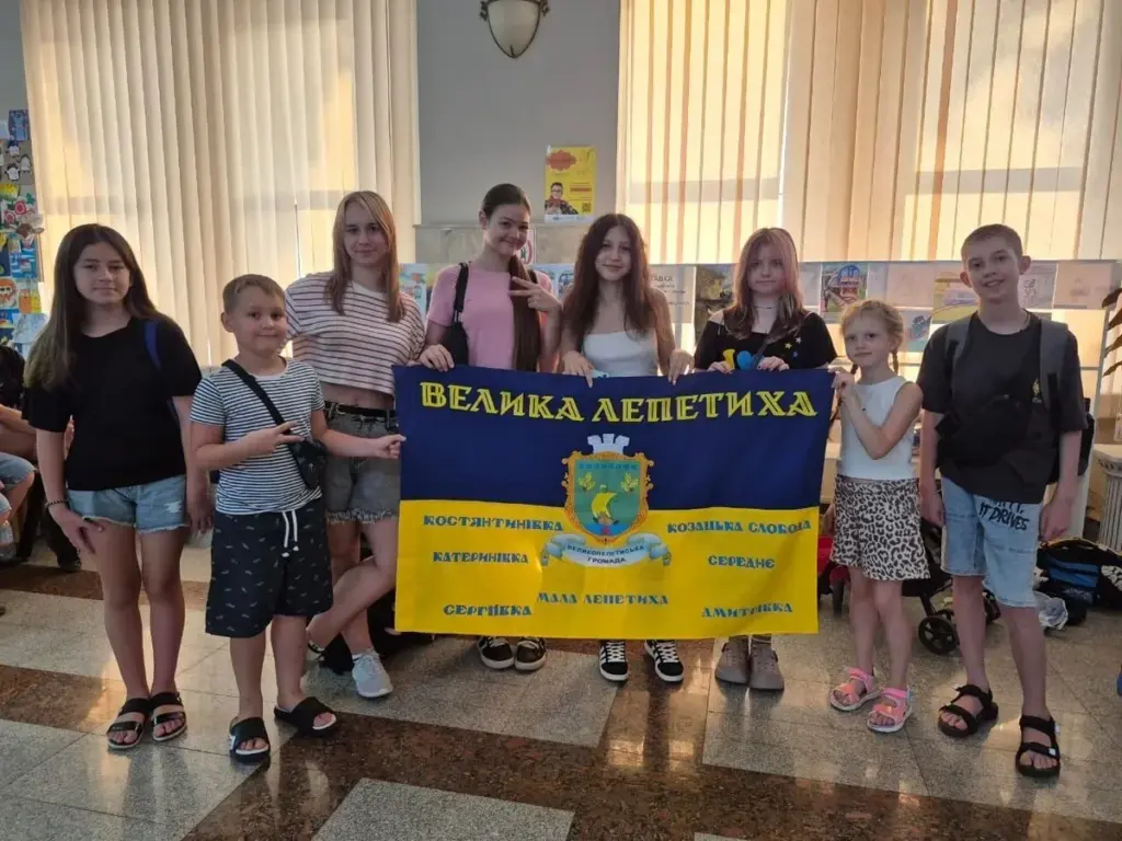 Діти з Херсонщини відпочиватимуть тиждень у таборі «Супутник» на Волині