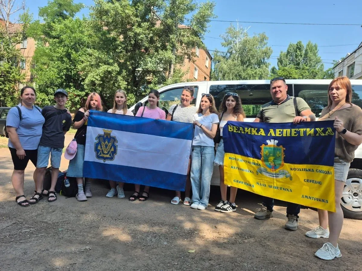 Діти з Херсонщини відпочивають у таборі «Супутник» на Волині 1