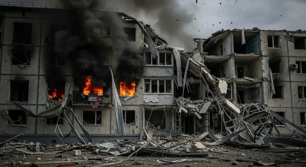 Херсон під масованим обстрілом ворожої артилерії