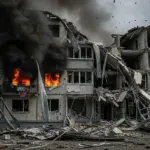 Херсон під обстрілом, руйнування, мешканці в укриттях