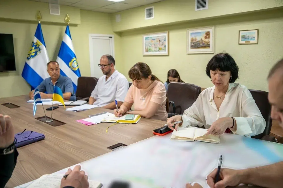 Ярослав Шанько на нараді з медиками Херсона, обговорюють профілактичні обстеження та ВЛК 1