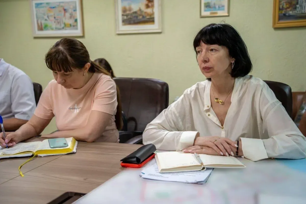 Ярослав Шанько на нараді з медиками Херсона, обговорюють профілактичні обстеження та ВЛК 3