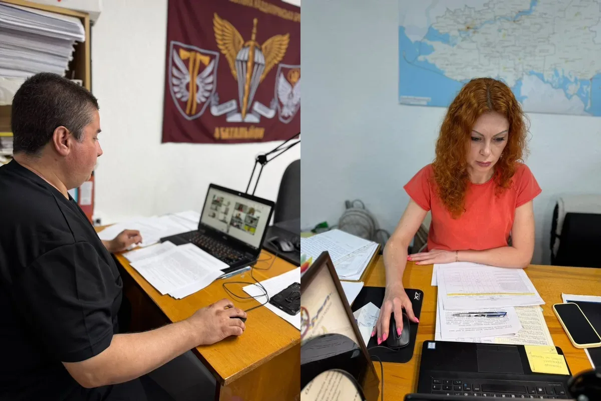 Звільнені з полону оборонці отримують матеріальну допомогу на Херсонщині 2