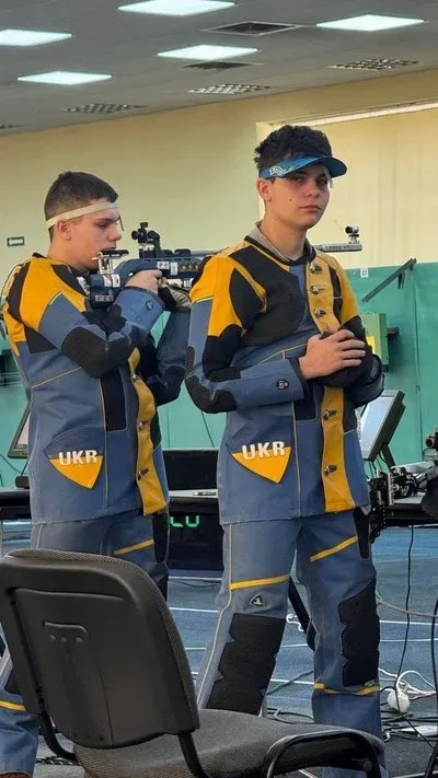 Галина Авраменко з Херсона змагається на Літньому чемпіонаті України з кульової стрільби у Вінниці. 1