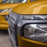Пікапи, передані від Німеччини, які використовуватимуть комунальні служби Херсона для ліквідації наслідків обстрілів