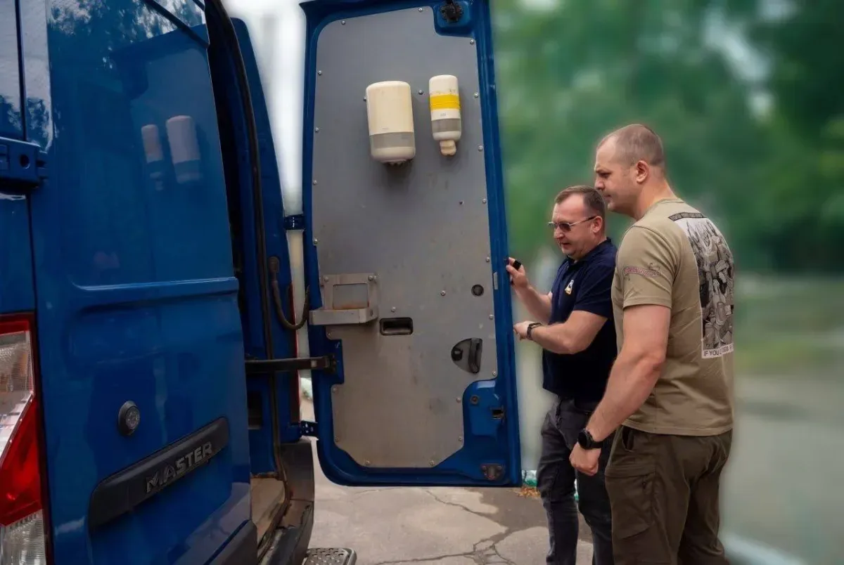 Спеціалізований автомобіль та обладнання для Херсонського водоканалу, отримані від Нідерландів 2