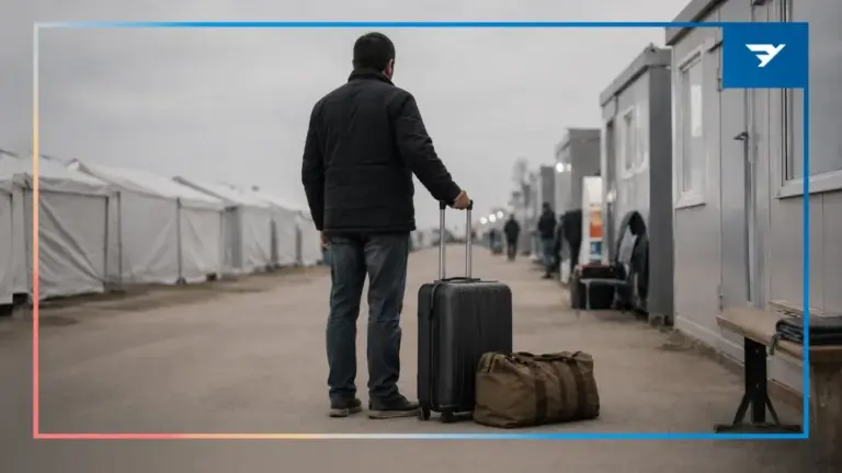 Сім'я евакуйованих з Херсона отримує допомогу в гуманітарному хабі