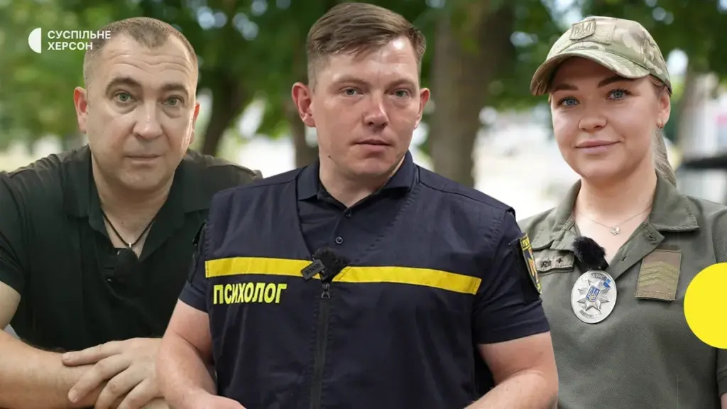 Кінологиня з Херсона Катерина Бігун навчає поліцейських відновлювати сили за допомогою собак