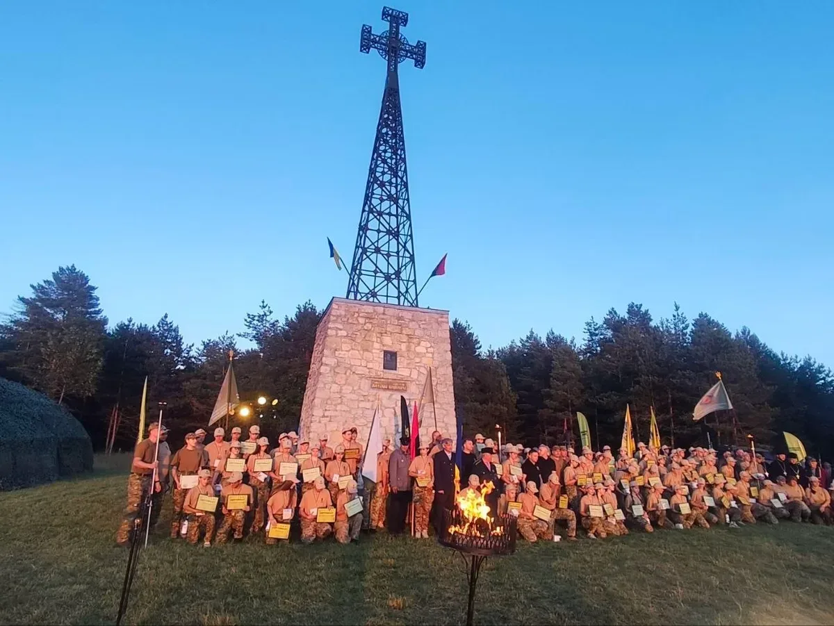 Команда «Вільні люди» з Херсонщини під час участі у Всеукраїнському вишколі «Гвардієць-2026» 3