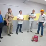 Укриття школи, де готують місця для гарячого харчування учнів на Херсонщині.