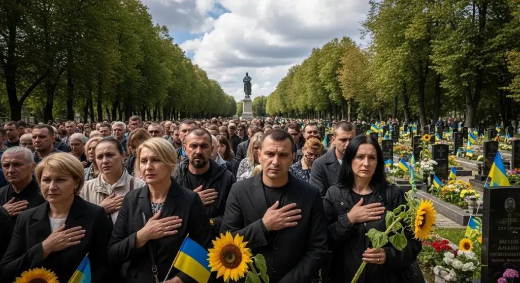 На Марсовому полі у Львові вшанували пам’ять загиблих Героїв Херсонщини