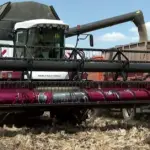 Окупаційна техніка збирає врожай зернових на полях Херсонщини під час жнив