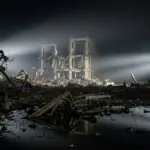 Зруйнований об'єкт теплопостачання у Херсоні після нічного обстрілу російськими військами