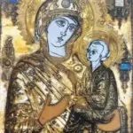 Викрадена окупантами риза ікони Пресвятої Богородиці XIX століття з Херсонського обласного краєзнавчого музею