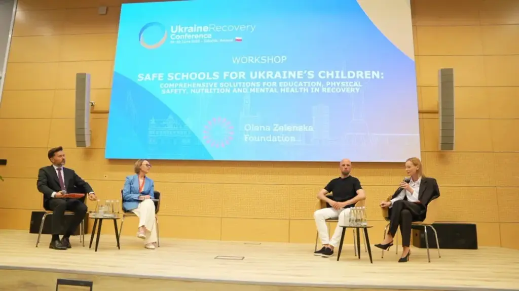 Олена Зеленська: безпечне навчання дітей не може чекати кінця війни