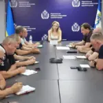 Ольга Малярчук проводить нараду з представниками поліції та ДСНС щодо посилення безпеки на дорогах Херсонщини